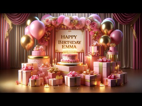 EMMA Happy Birthday To You 🎂🎉Birthday song||Countdown birthday 🎈 Birthday Celebrations