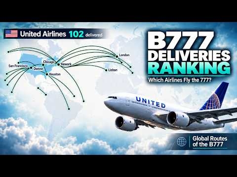 Boeing 777: Top 25 Customers by Deliveries | 931 Sourced Routesのサムネイル