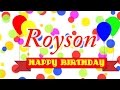 Happy birt.ay royson song