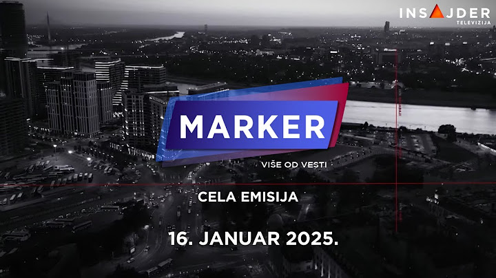 MARKER - CELA EMISIJA - 16. januar 2025.