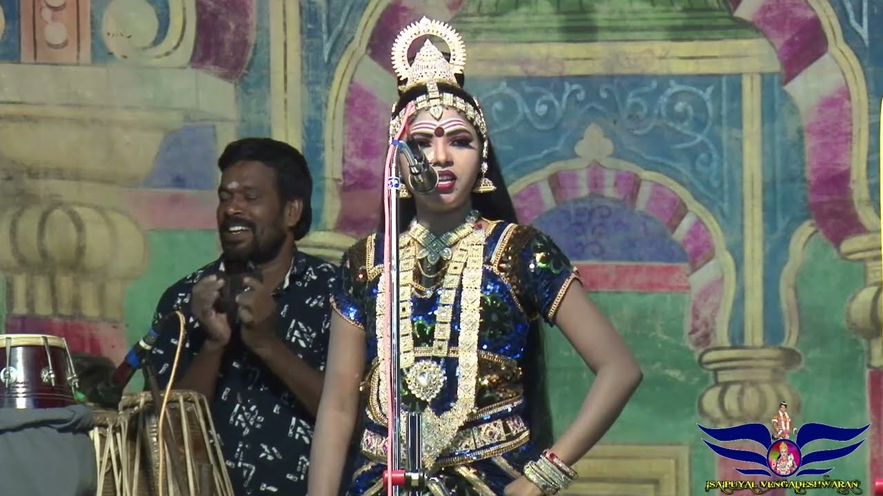 வள்ளி KA.நந்தினியின் இனிமையான பாடல்கள் கழனிவாசல் நாடகம் 2022