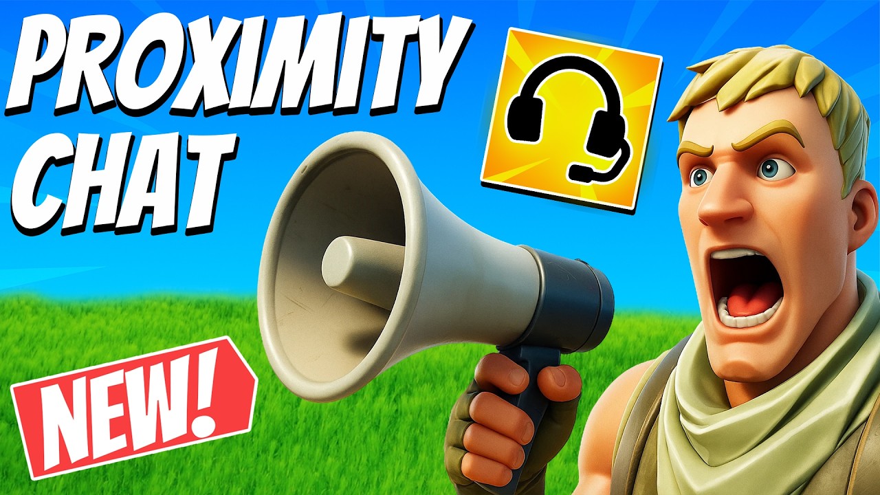 Fort Chat *NEW* Proximity Chat Update In Fortnite! - YouTube
