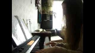 "Ojos de cielo" by Karolina piano instrumental cover