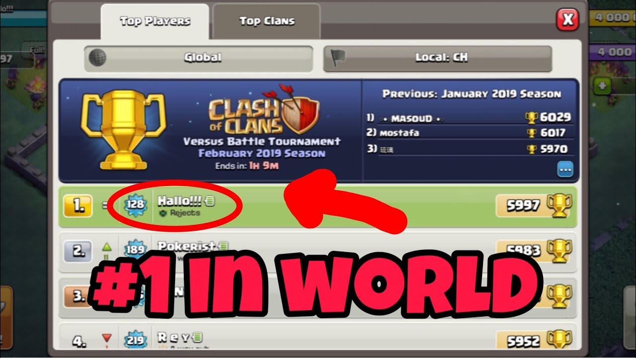 (Hallo!!!) Number 1 Global in Clash of Clans Builder Base! Attack Replays and Base Reveal