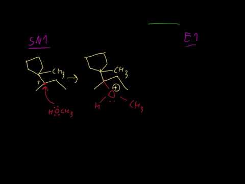 E2, E1, Sn2 და Sn1 რეაქციების მაგალითები 3