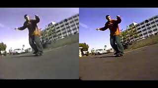 Plan b Questionable: Rodney Mullen| Upscaled Comparison: Old v.s New