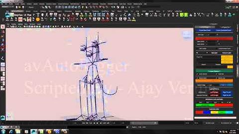 Character Rig with multiple hands, heads and legs