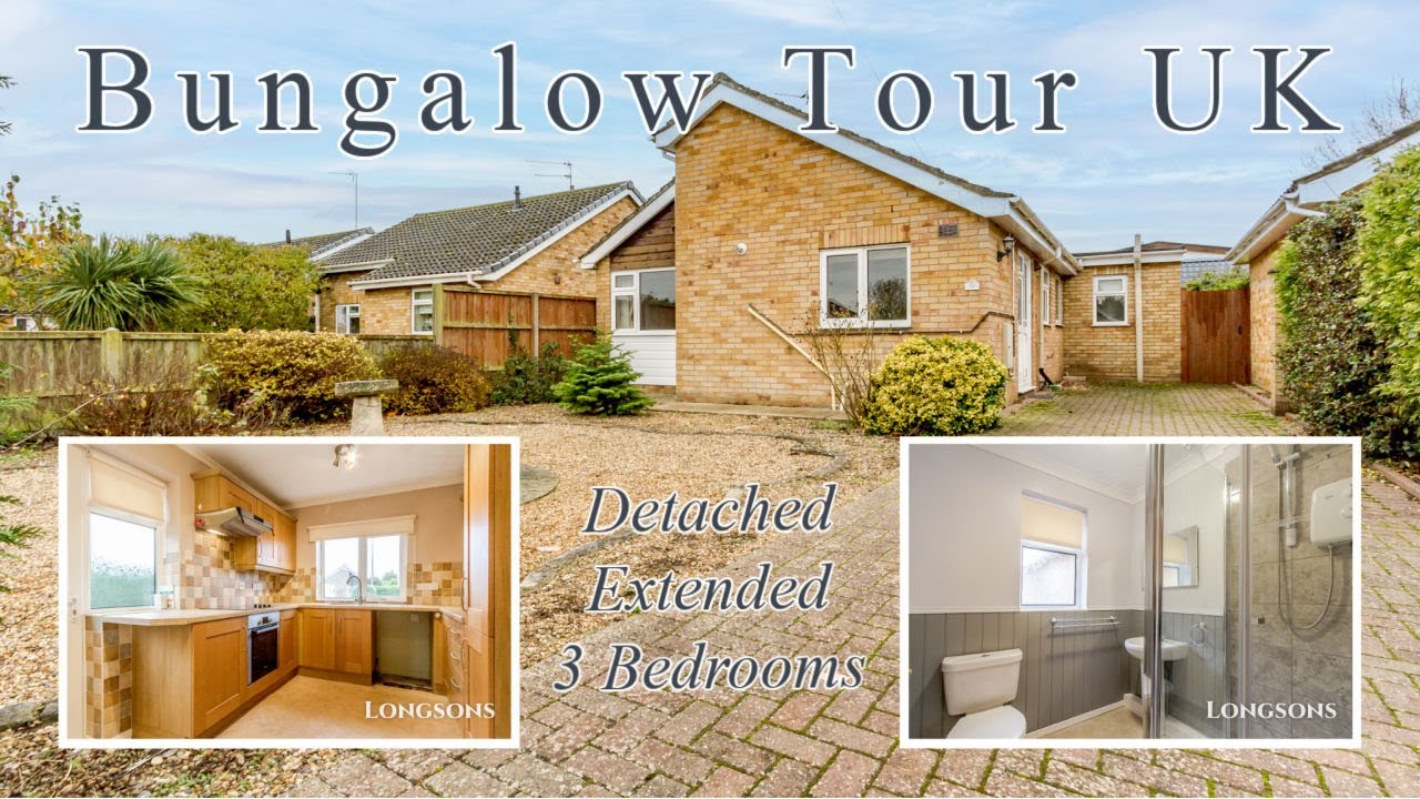 BUNGALOW TOUR UK Well Presented! To Let £900 PCM Swaffham, Norfolk Longsons Estate Agents