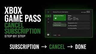 How to Cancel Xbox Game Pass Subscription Step by Step