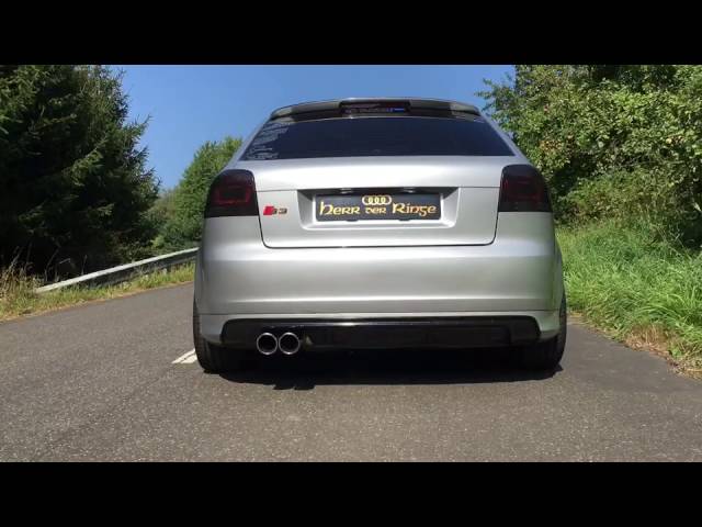 Audi S3 8V Terrorline Klappenauspuff 3,5-2x3Zoll - l-performance