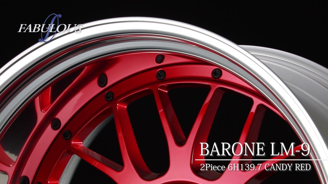 FABULOUS BARONE LM-9 2PIECE 6H139.7 ファブレス ヴァローネ