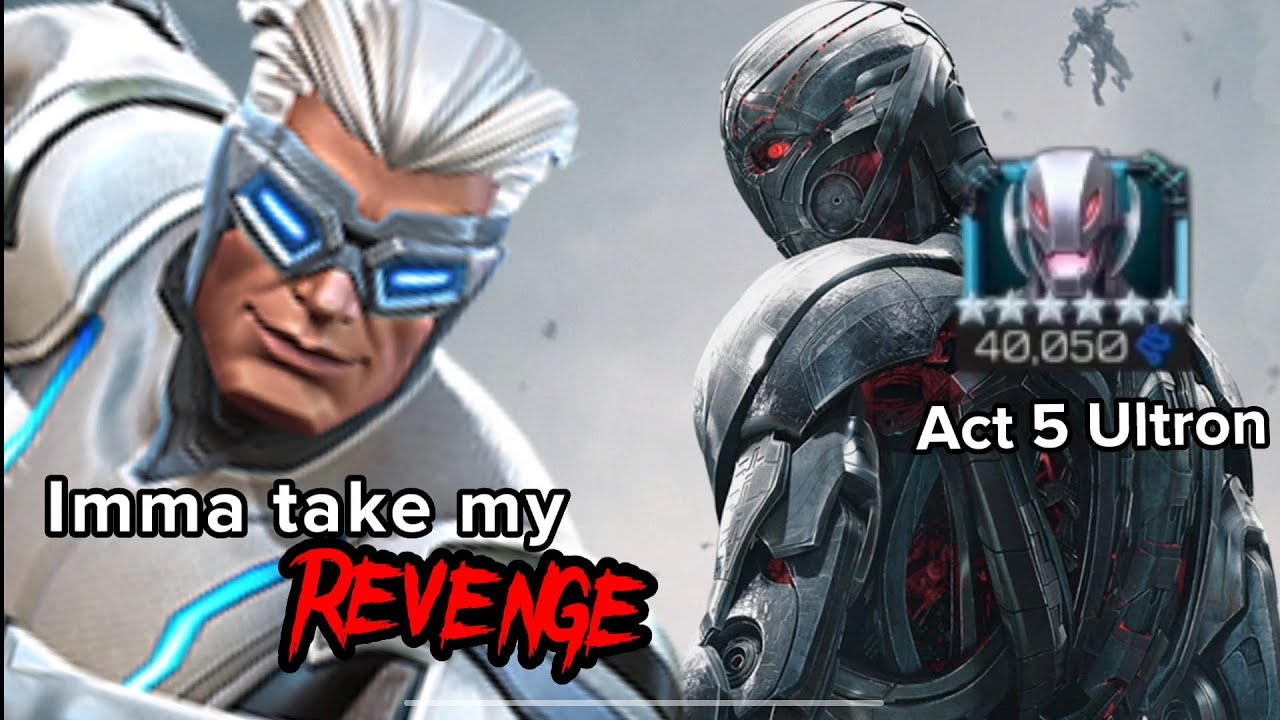 Quicksilver DESTROYS Act 5 Ultron Boss !! - MCOC