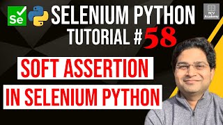 Selenium Python Tutorial #58 - Soft Assertion in Selenium Python Example screenshot 1