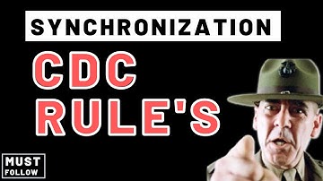 Signal Synchronization Rules (Must Follow!!)