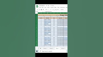 Delete blank rows in Google sheets and excel | #sheets #googlesheets
