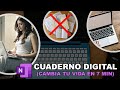 Cuaderno digital - grabar clase virtual  (Configurar OneNote)