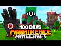 I Survived 100 Days as an ARCHER in Prominence II Minecraft (#1)