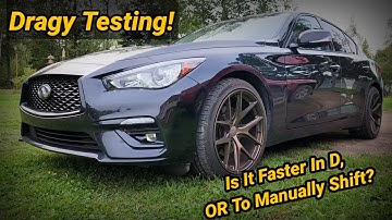 Should You Manually Shift Your 3.0 Q50?!