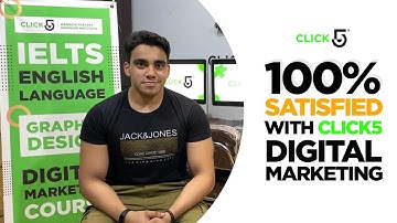 100% SATISFIED WITH CLICK5 DIGITAL MARKETING!