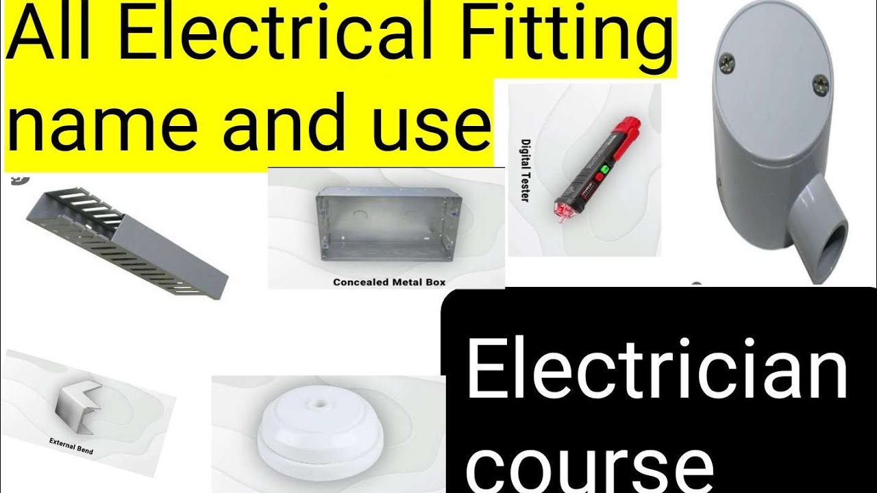 electrical house wiring materials names/electrical wiring accessories.