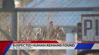 EPSO: Utility worker discovered possible human remains
