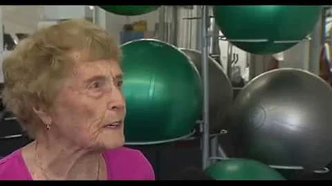 Edna Shepherd, 94, sweats through 10 gym classes e...