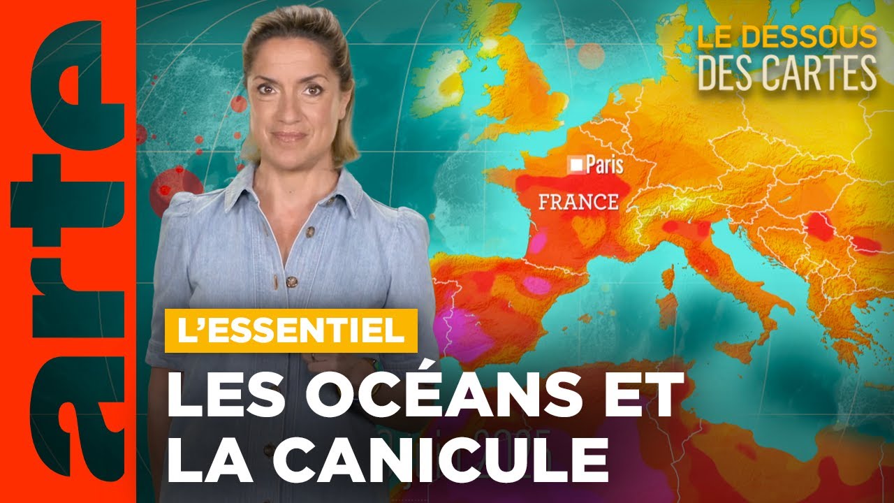 Canicule : quels effets sur les océans ? | L'Essentiel du Dessous des Cartes | ARTE