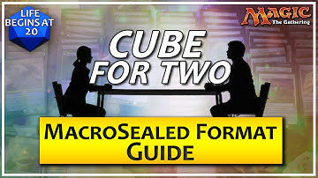 Cube For Two: MacroSealed Guide - A Two Player Magic the Gathering Format