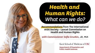 Health and Human Rights : What Can We Do?