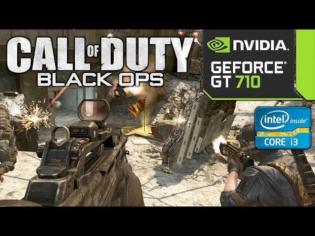 Call of Duty: WWII - GT 710 1GB DDR3 / Core 2 Quad Q8400 / 4GB Ram DDR2 