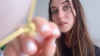 ASMR face tracing and touching ~ mapping, personal attention