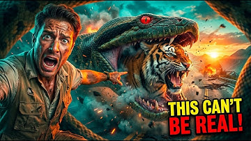 🐅 UNBELIEVABLE: Brave Heroes Save Hyperactive Tiger from GIANT Python