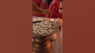 Some behind the scenes glimpses from the recent Yantra Ceremony with Sadhguru.
