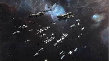 【Infinite Lagrange】Fight with WE-87 Trade Outpost "Stingray-Torpedo Bomber" perspective