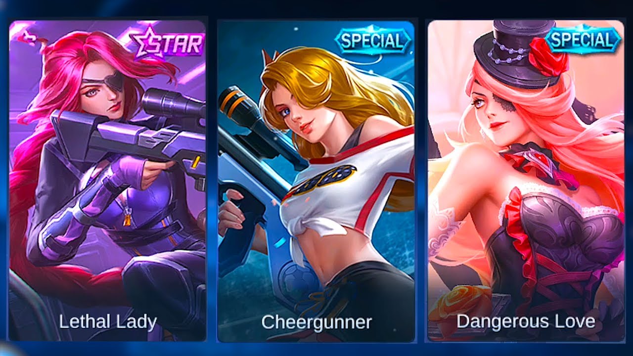 Лесли | Смертоносная леди против Чирганнер против Опасной любви | Mobile Legends: Bang Bang