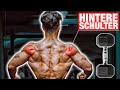 Die 4 BESTEN Hintere Schulter Kurzhantel Übungen (MUSST DU MACHEN!)  | Workout Zuhause