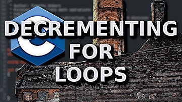 C Programming Tutorial - Decrementing For Loop