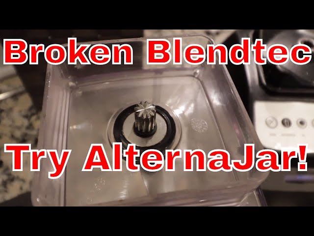 Alterna Jar on Blendtec / K-Tec Blenders: Introduction on how to fix Seized  Up Blade 