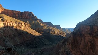 Grand Canyon Hiking - Phantom Ranch to Upper Ribbon falls time lapse