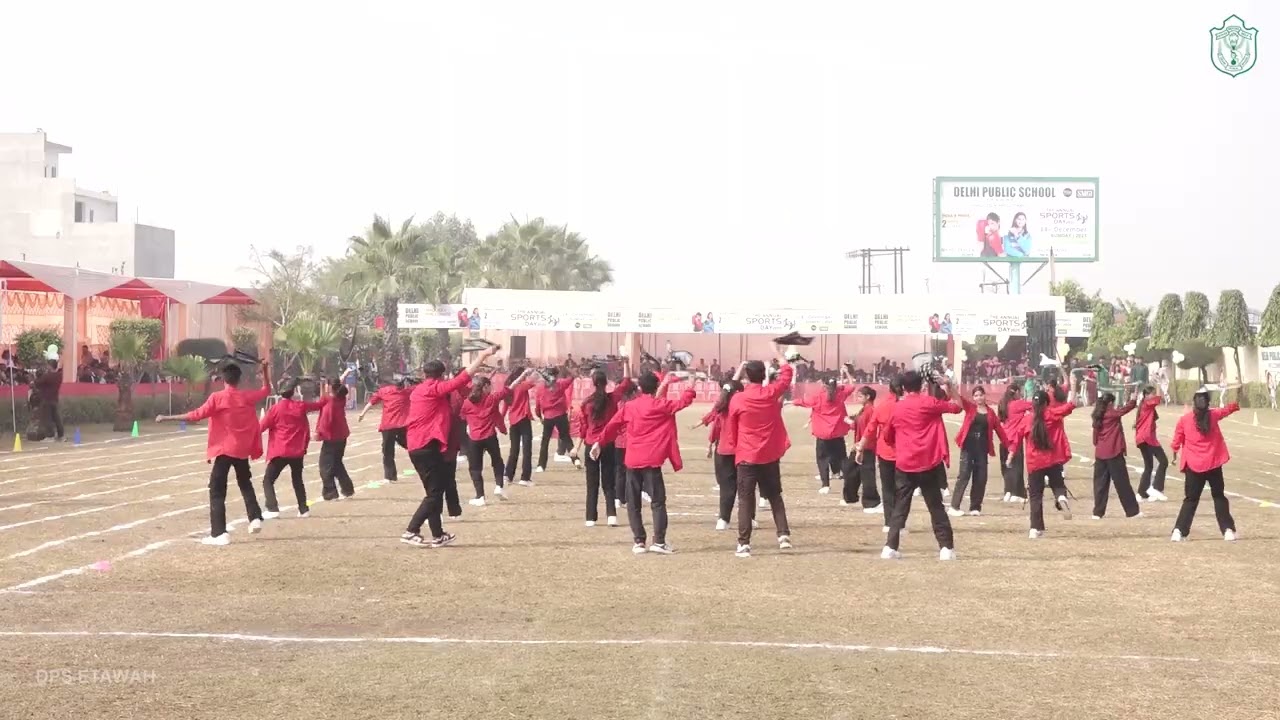 JHOOM BARABAR DANCE | PERFORMANCE  | DELHI PUBLIC SCHOOL ETAWAH| ANNUAL SPORTS DAY 2025