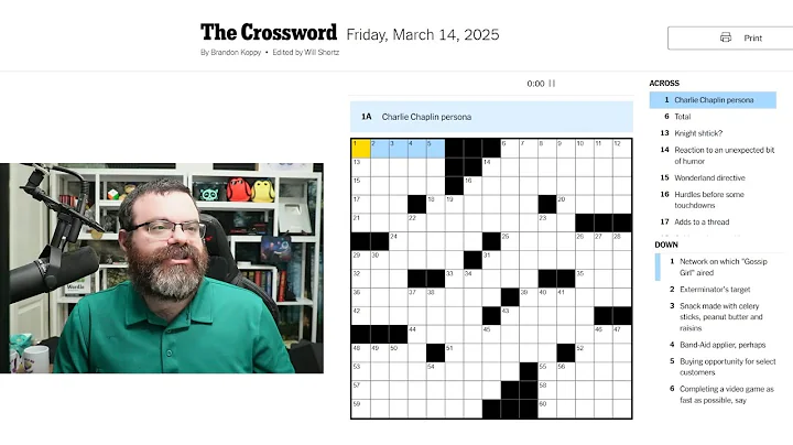 Learning Crossword Week 43 | NYT Crossword Friday March 14th, 2025