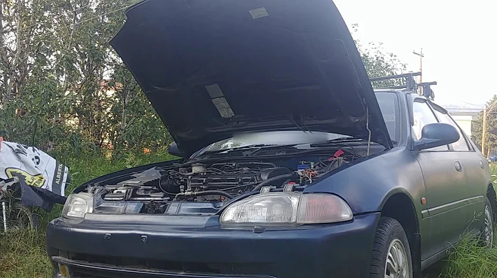 1994 Honda Civic 4WD RTSi DOHC ZC First Start