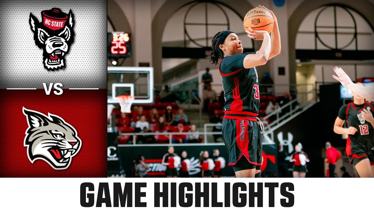 NC State vs. Davidson Game Highlights | 2025-26 ACC Women's Basketball