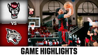 NC State vs. Davidson Game Highlights | 2025-26 ACC Women's Basketball