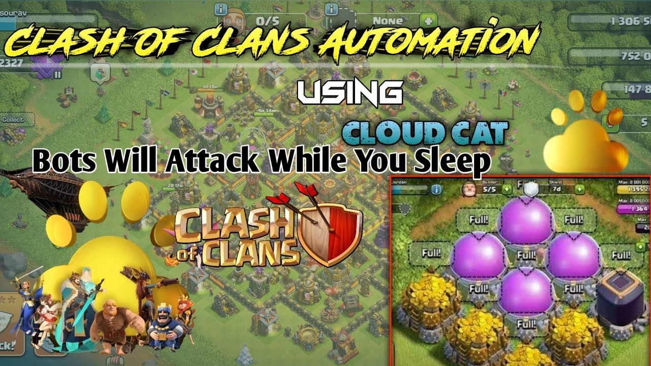 CLOUDCAT EVERY COC PLAYER SHOULD WATCH!! THIS || AUTO FARM TIPS AND ...
