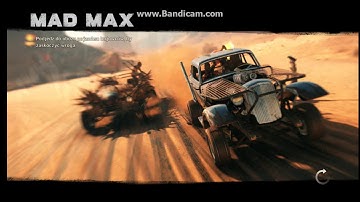 Mad Max loading screen