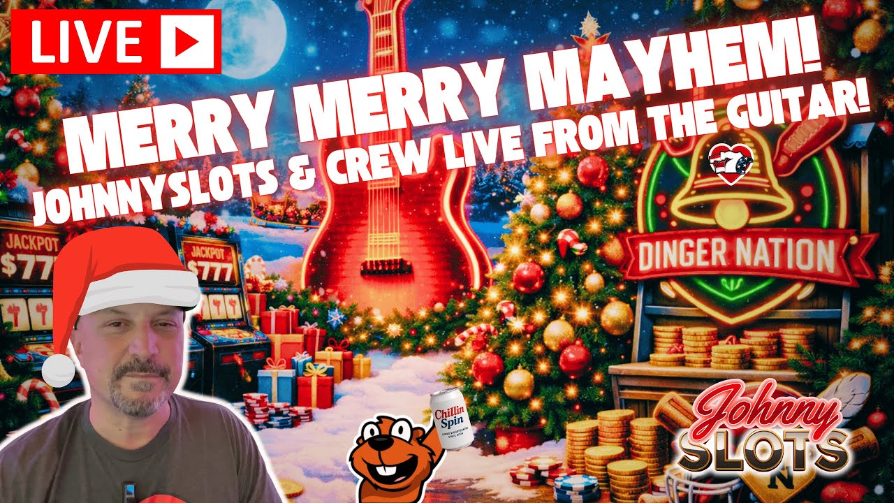 Johnny Slots LIVE 🎅🎄 Holiday Slot Mayhem | Let’s Chase a Christmas Dinger!