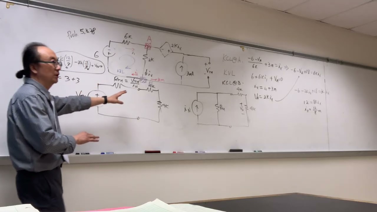 Circuit Analysis - Chapter 5 Additional Analysis Techniques (Thevenin's and Norton's Theorems)