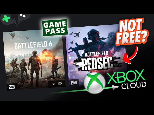 BATTLEFIELD 6 on XBOX Cloud Gaming w/ GAME PASS | REDSEC is NOT FREE?