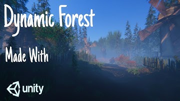 Dynamic  Forest Level Design Showcase || Unity 2020